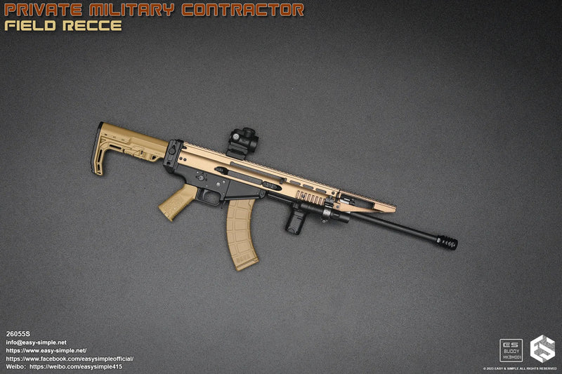 Load image into Gallery viewer, PMC Field RECCE - SCAR AK Rifle w/Attachments
