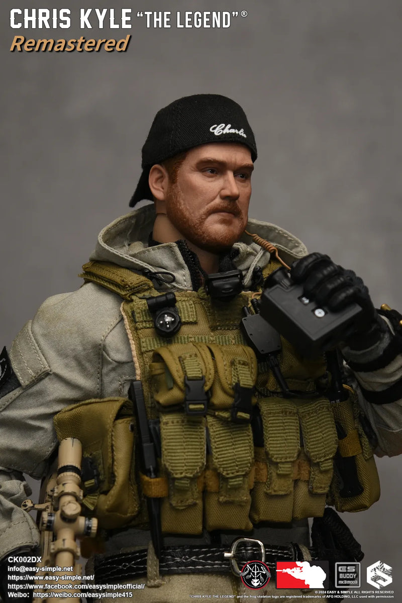 Load image into Gallery viewer, Chris Kyle &quot;The Legend&quot;® RMST DLX, Weapon Set &amp; Custom Headsculpt COMBO - MINT IN BOX
