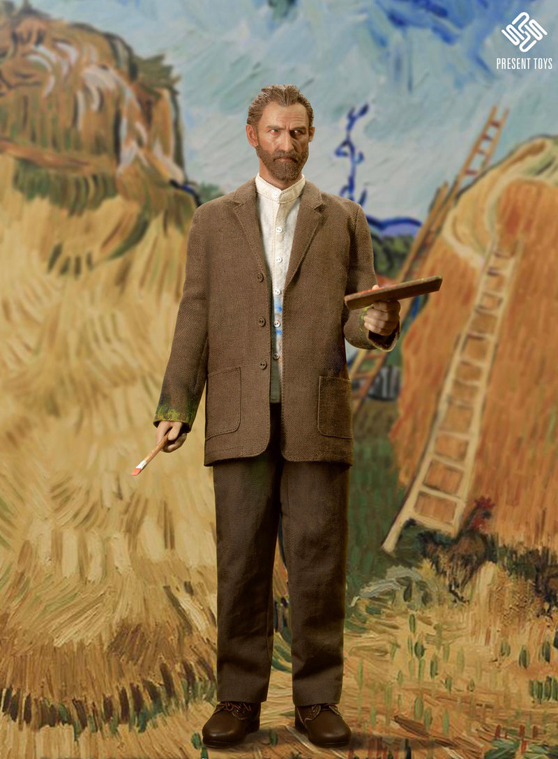 Load image into Gallery viewer, Vincent Willem Van Gogh - Male Body w/Painters Uniform &amp; Jacket
