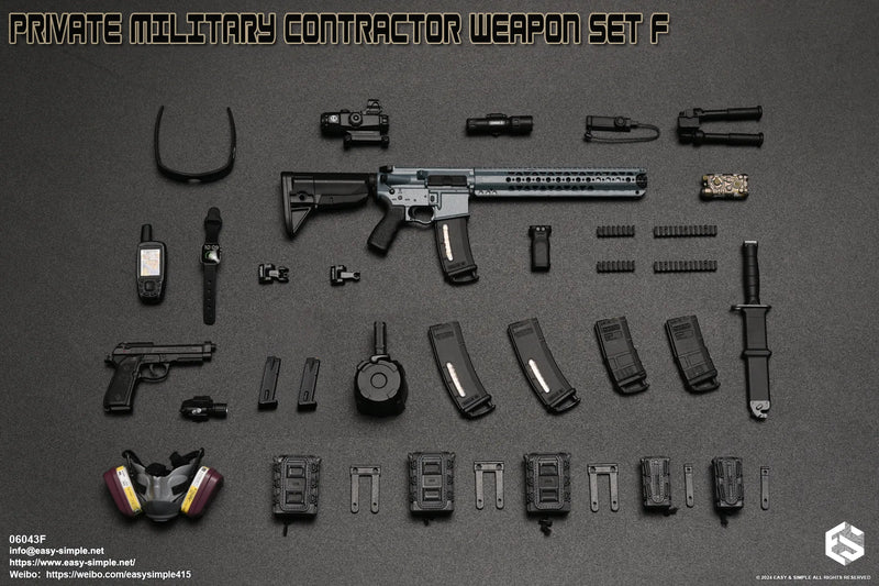 Load image into Gallery viewer, Private Military Weapon Set F Version F - MINT IN BOX
