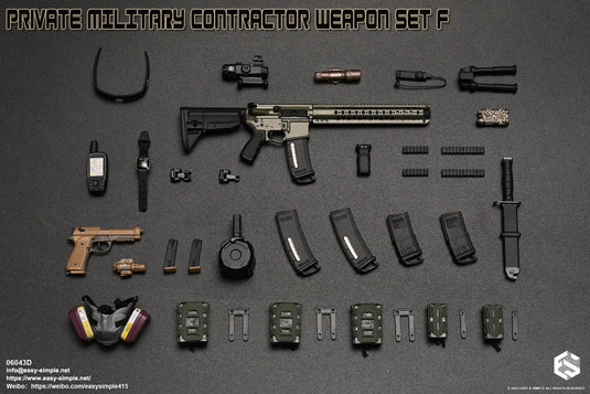 PMC Weapon Set F Ver. D - Iron Sights