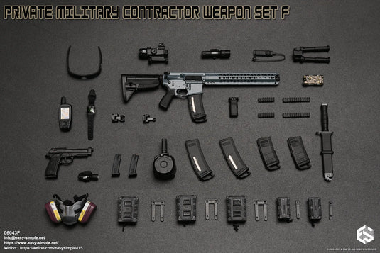 PMC Weapon Set F Ver. F - Blue LVOA Rifle