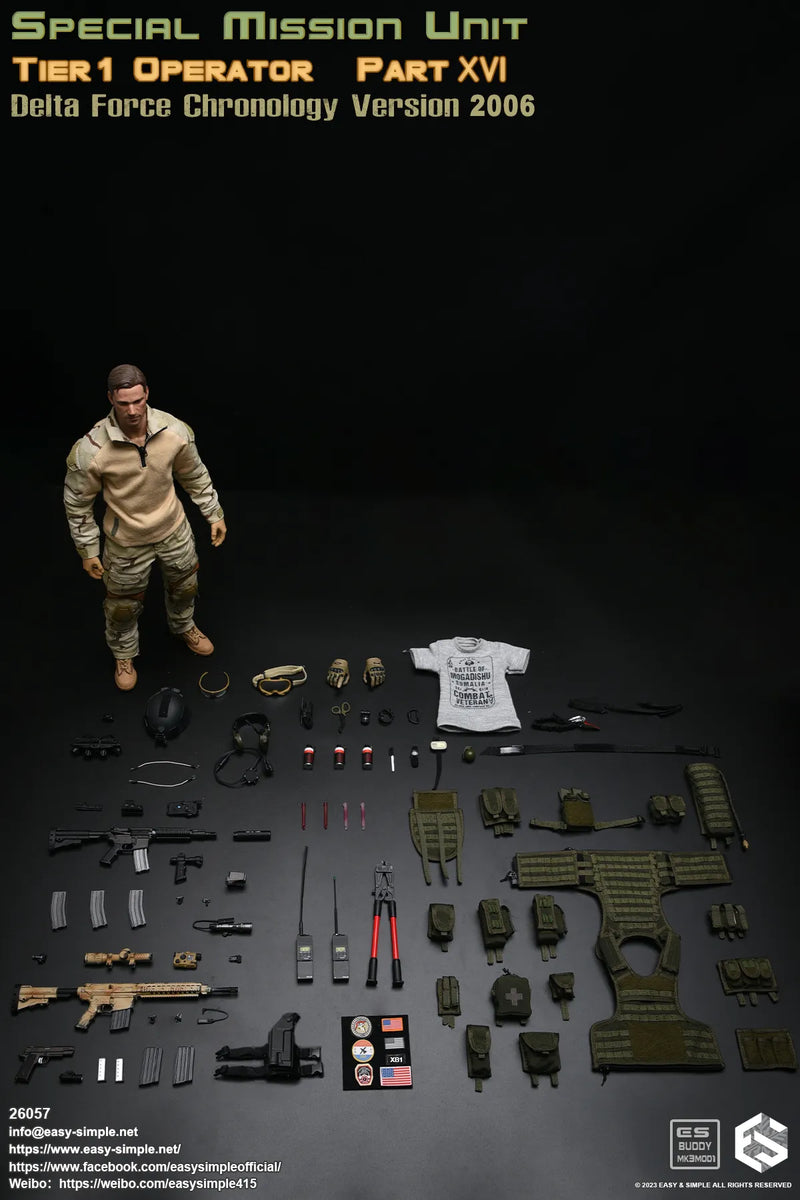 Load image into Gallery viewer, SMU Delta Force Chronology Ver 2006 - 3C Desert Combat Uniform Set
