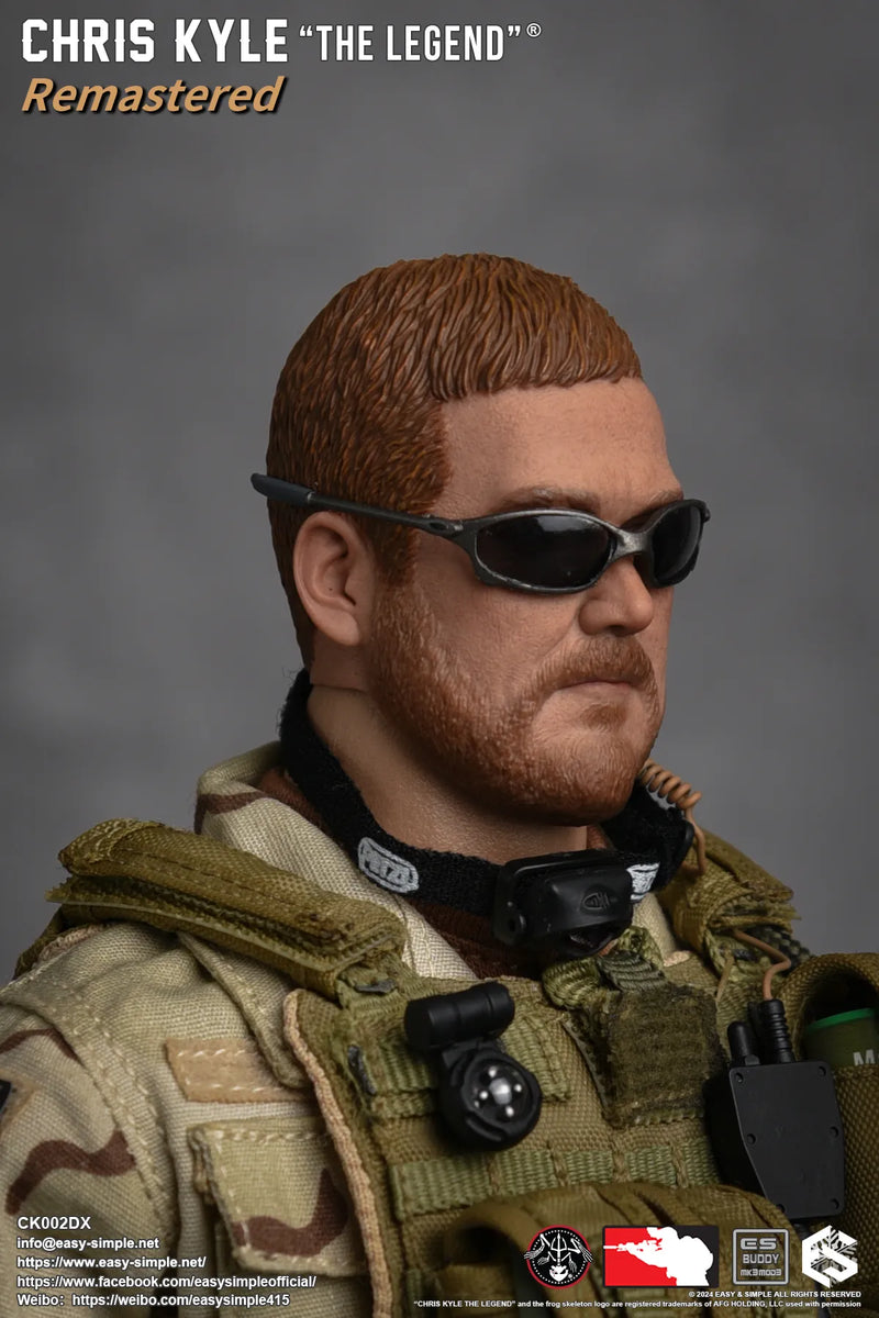 Load image into Gallery viewer, Chris Kyle &quot;The Legend&quot;® RMST DLX, Weapon Set &amp; Custom Headsculpt COMBO - MINT IN BOX
