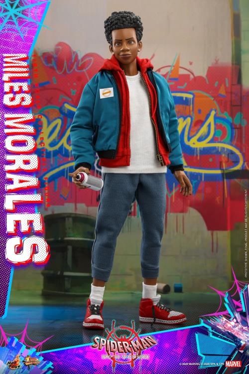 Load image into Gallery viewer, Spider-Man ITS - Miles Morales - Blue Bomber Jacket
