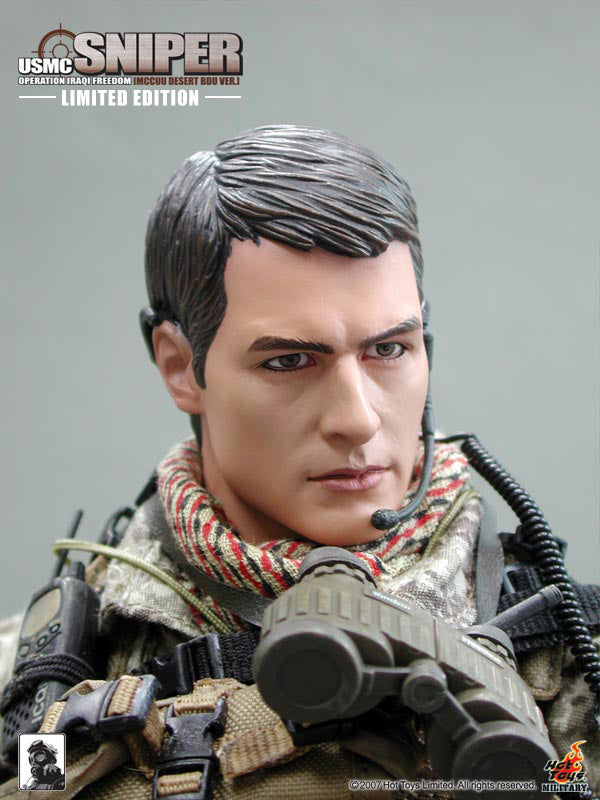 Load image into Gallery viewer, USMC Sniper OIF MCCUU Desert BDU Ver. LIMITED EDITION - MINT IN BOX
