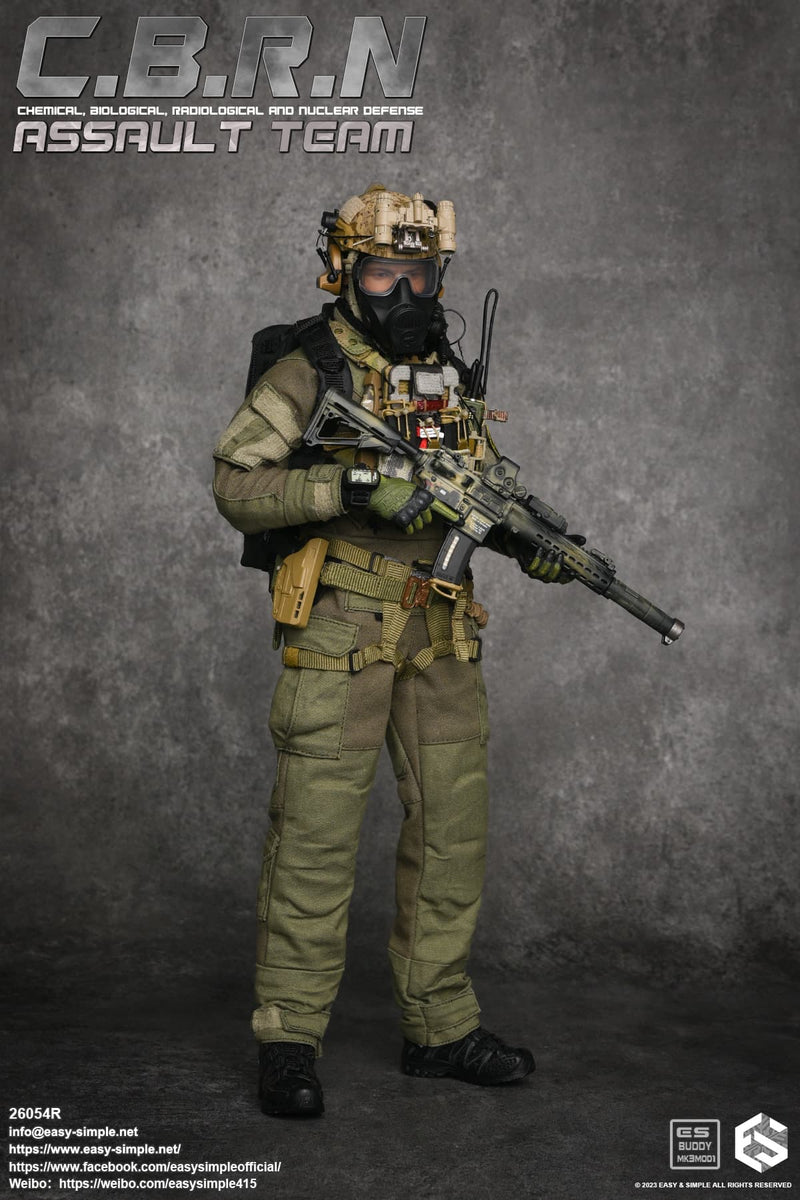 Load image into Gallery viewer, CBRN Assault Team - Male Base Body w/Head Sculpt
