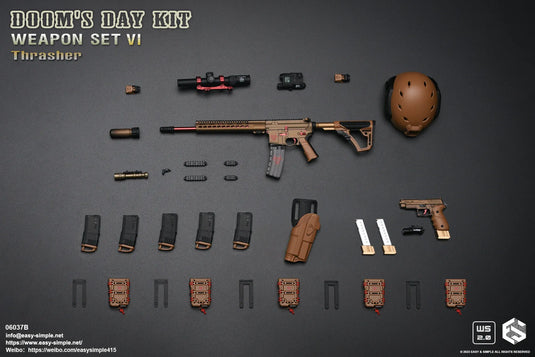 Doom's Day Weapon Set VI Ver. B - Rifle "Thrasher" Set