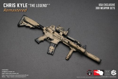 Load image into Gallery viewer, Marc Lee, Chris Kyle Deluxe &amp; Weapon Set COMBO MINT IN BOX
