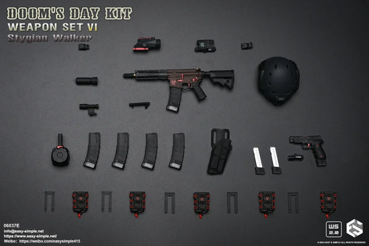 Doom's Day Weapon Set VI Ver. E - Black Attachment Set