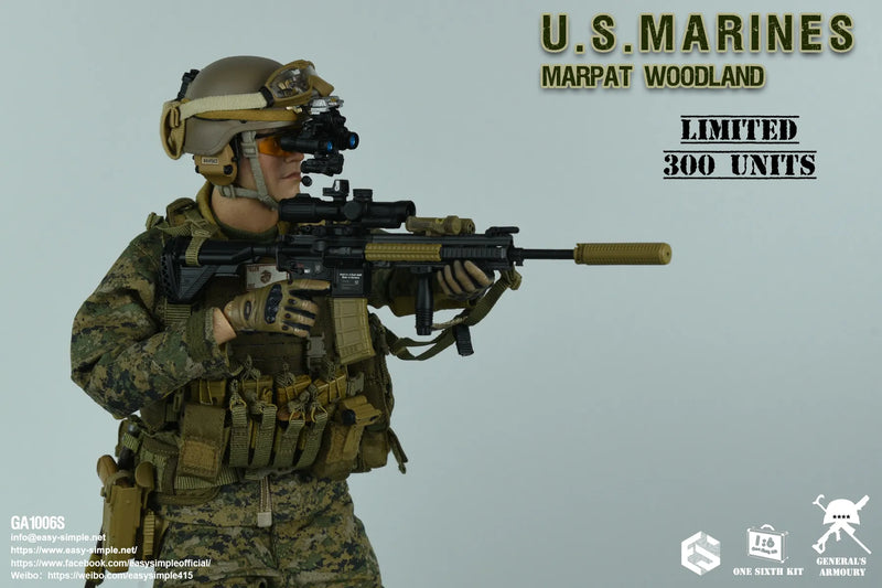 Load image into Gallery viewer, U.S. Marines MARPAT Woodland Limited Edition - MINT IN BOX
