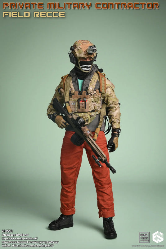 PMC Field RECCE - Male Base Body w/Head Sculpt