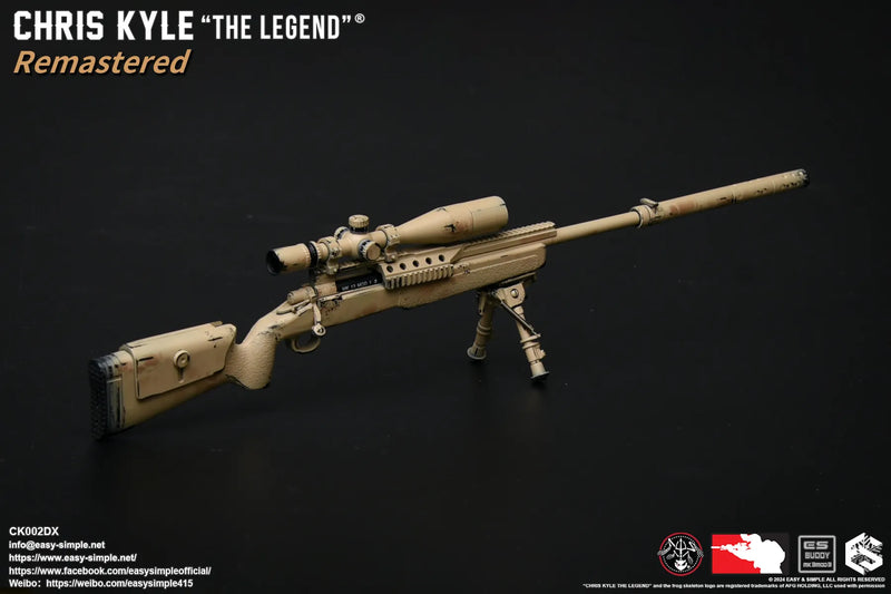 Load image into Gallery viewer, Chris Kyle &quot;The Legend&quot;® RMST DLX, Weapon Set &amp; Custom Headsculpt COMBO - MINT IN BOX
