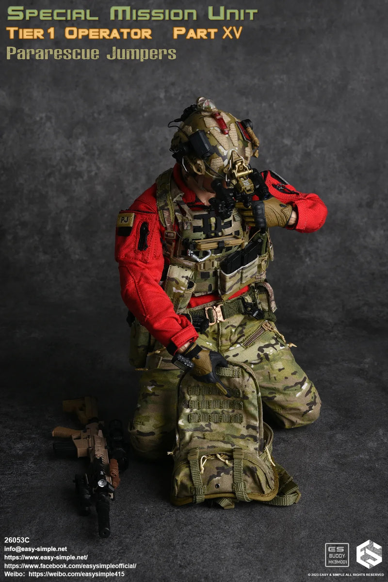 Load image into Gallery viewer, SMU Tier 1 Op. Pararescue Jumper - Patch Set
