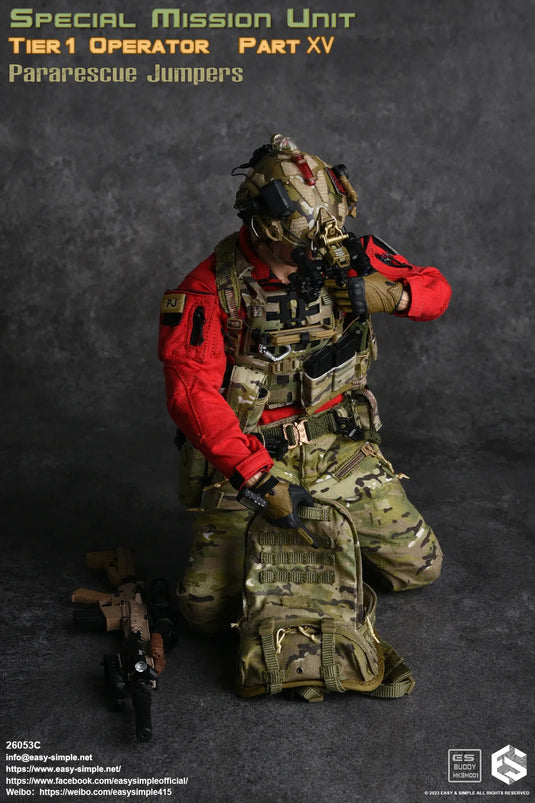 SMU Tier 1 Op. Pararescue Jumper - Patch Set