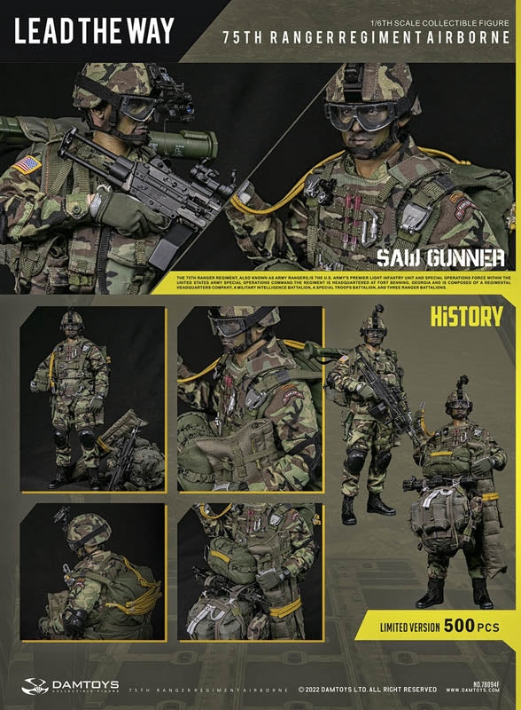 Load image into Gallery viewer, 75th Ranger Regiment Airborne Ltd. - Woodland Camo Plate Carrier
