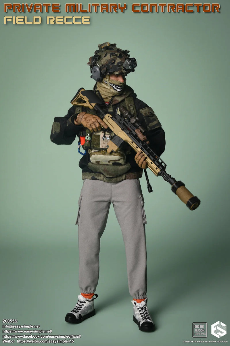 Load image into Gallery viewer, PMC Field RECCE - Green Chest Rig w/3C Desert Pouches
