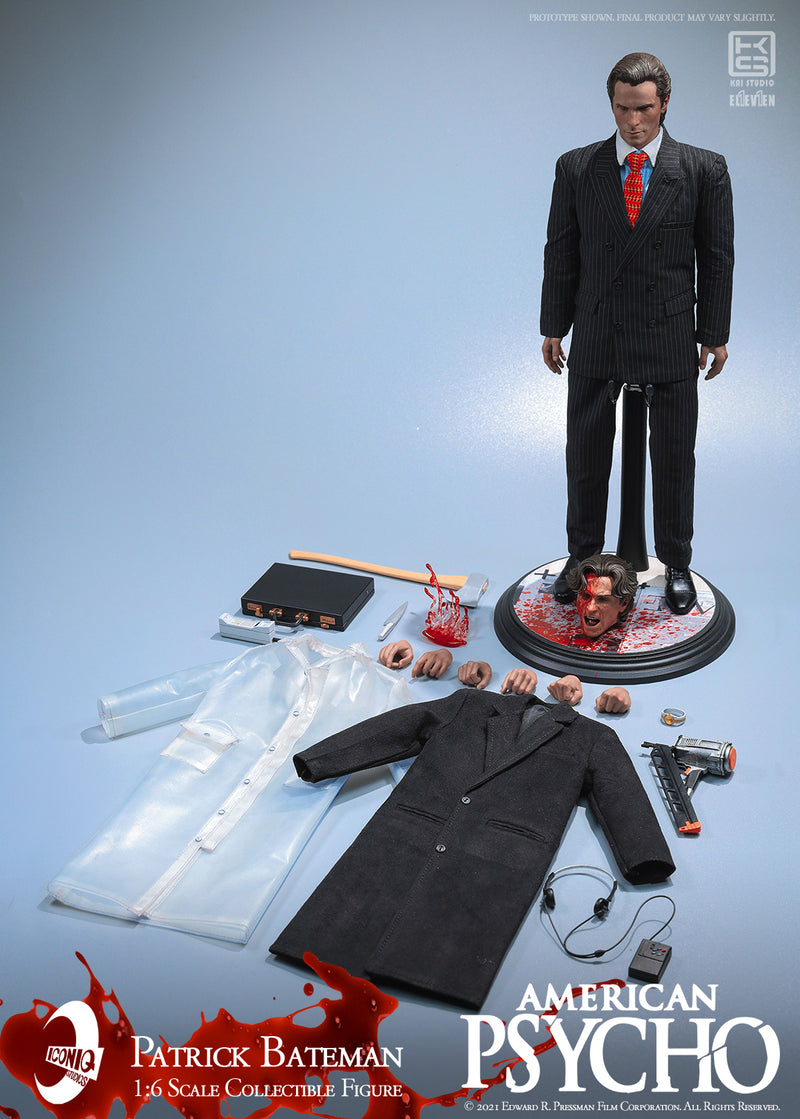 Load image into Gallery viewer, American Psycho Patrick Bateman - Black Overcoat
