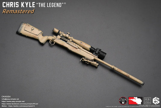 Chris Kyle Remastered DX - MK13 MOD1 Sniper Rifle w/Attachment Set