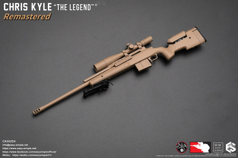 Load image into Gallery viewer, Chris Kyle Remastered DX - Tac .338 Sniper Rifle w/Attachment Set
