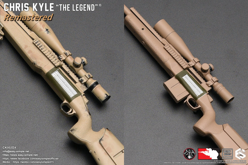 Load image into Gallery viewer, Marc Lee, Chris Kyle Deluxe &amp; Weapon Set COMBO MINT IN BOX
