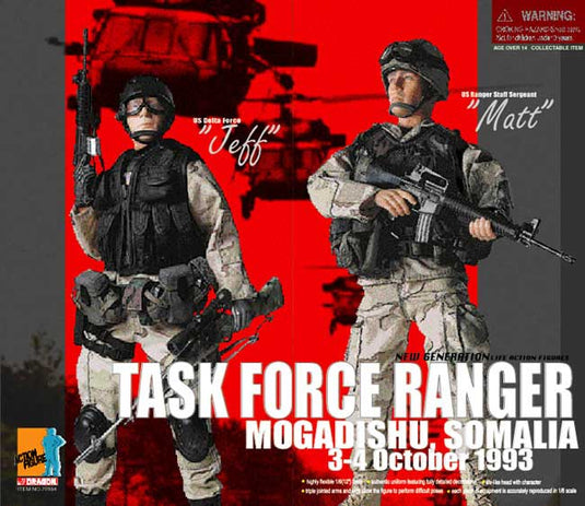 Task Force Ranger Mogadishu Somalia - MINT IN BOX