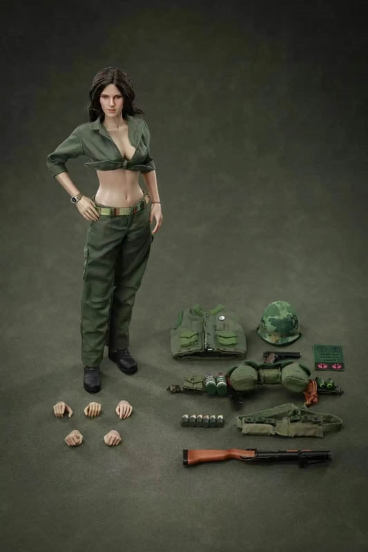 Load image into Gallery viewer, Vietnam Era Female - Canteen &amp; Pouch Set
