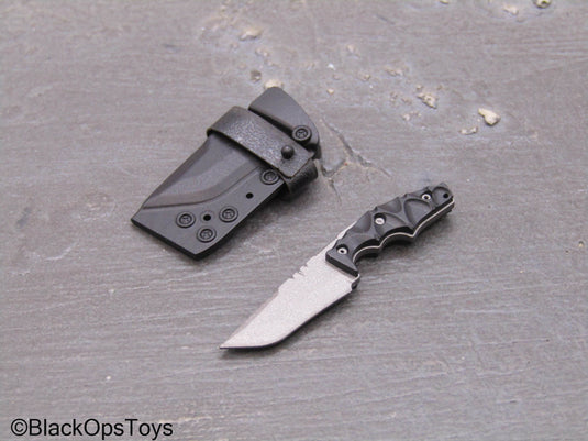 PMC - Black Knife w/Sheath