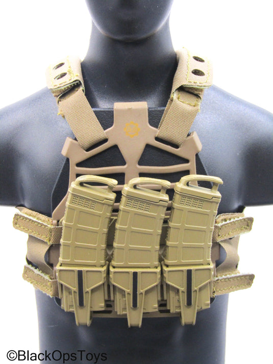 PMC - Tan MOLLE Body Armor w/Mags