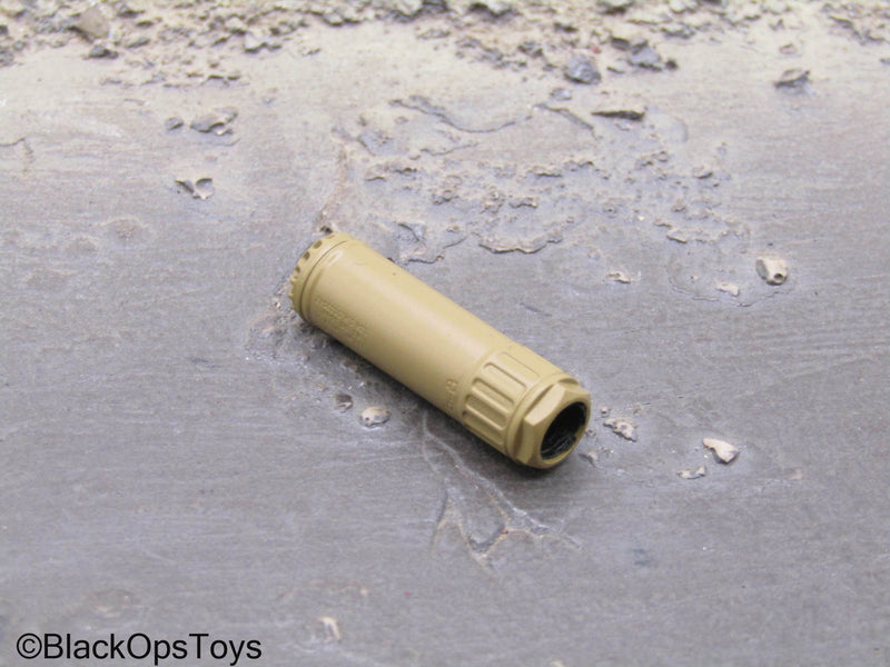 Load image into Gallery viewer, PMC - Tan 5.56 Large Bore Suppressor
