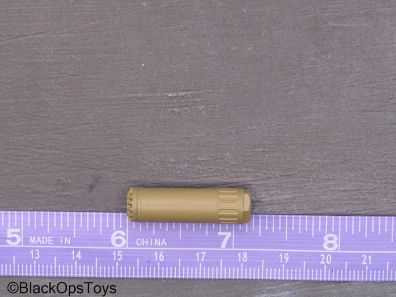 Load image into Gallery viewer, PMC - Tan 5.56 Large Bore Suppressor
