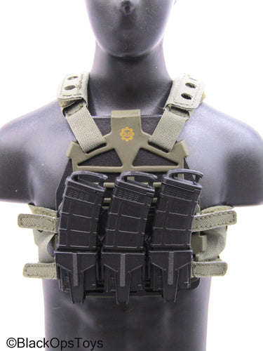 PMC - Green MOLLE Body Armor w/Mags