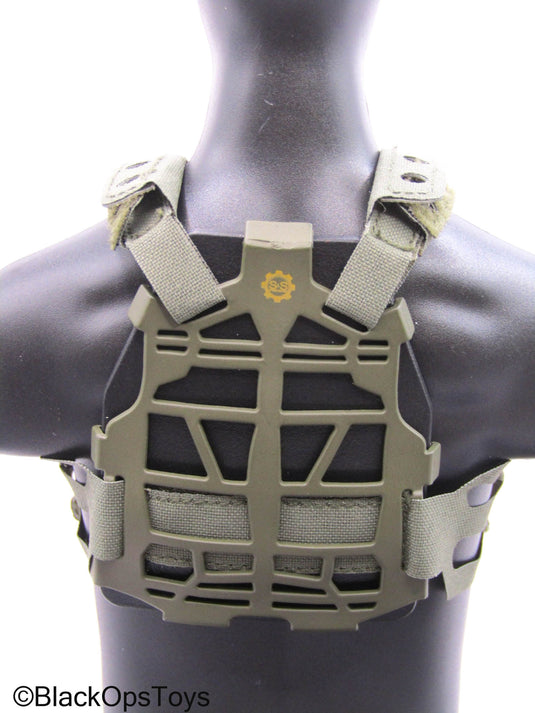 PMC - Green MOLLE Body Armor w/Mags