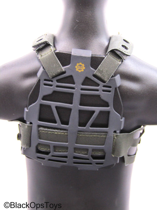 PMC - Grey MOLLE Body Armor w/Mags