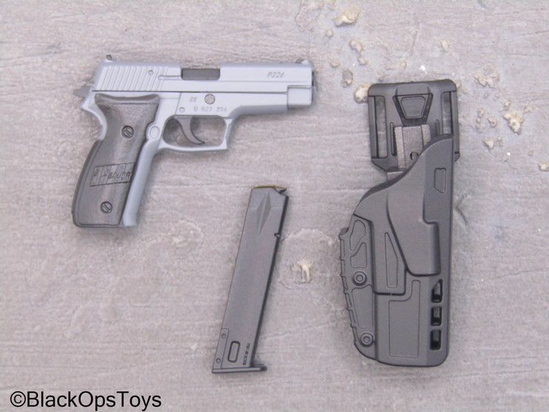 Load image into Gallery viewer, PMC - Grey P226 Pistol w/Holster
