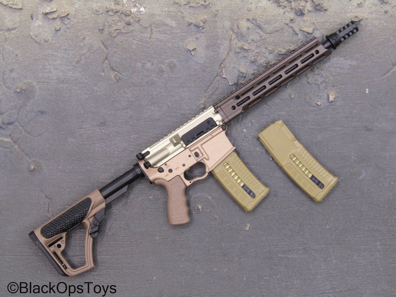 Load image into Gallery viewer, PMC - Tan &amp; Dark Brown 5.56 Rifle
