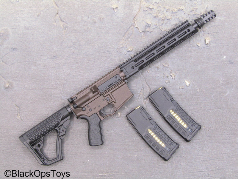 Load image into Gallery viewer, PMC - Dark Brown &amp; Black 5.56 Rifle
