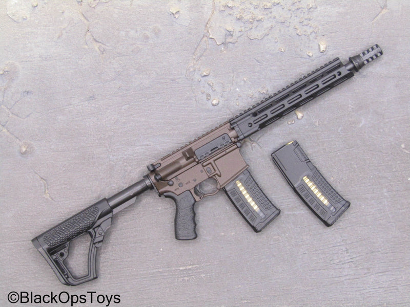 Load image into Gallery viewer, PMC - Dark Brown &amp; Black 5.56 Rifle
