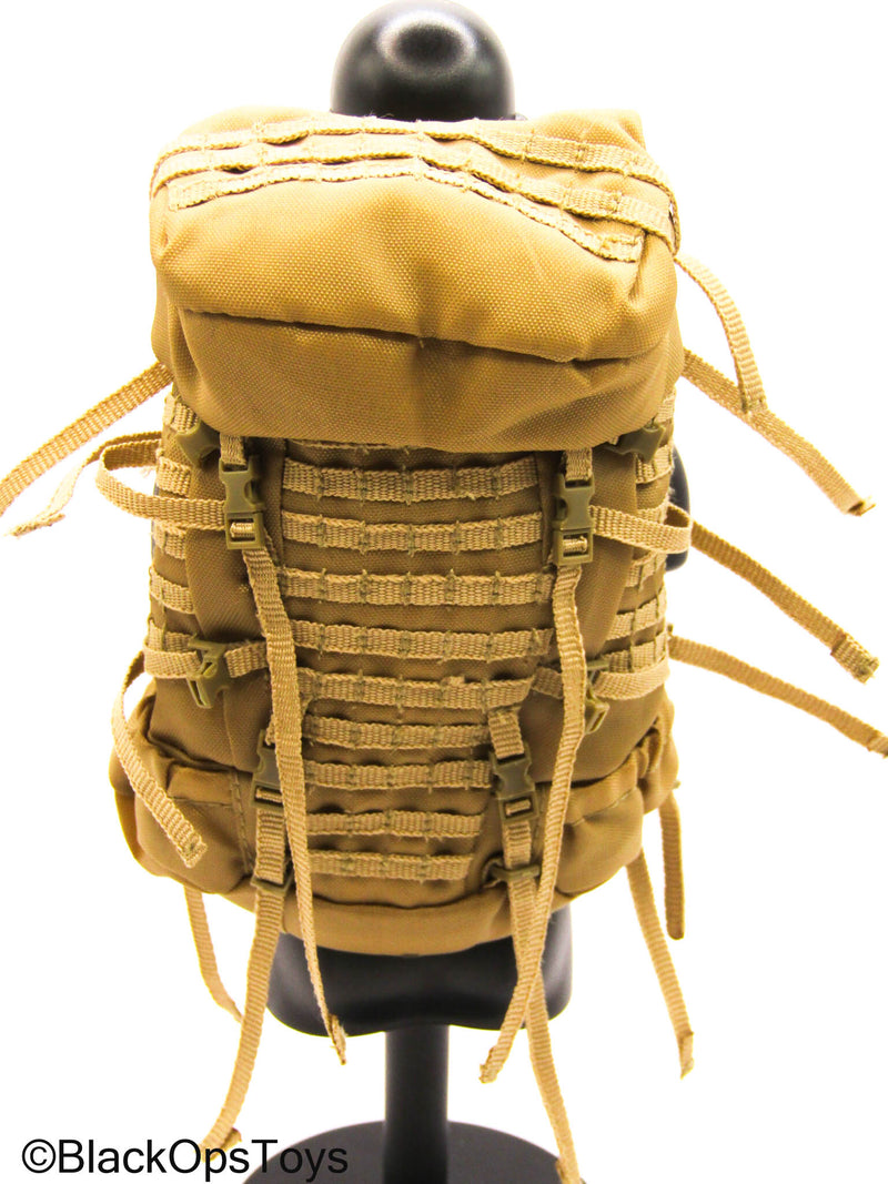 Load image into Gallery viewer, Tan MOLLE Backpack
