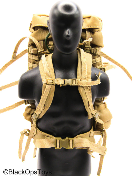 Tan MOLLE Backpack