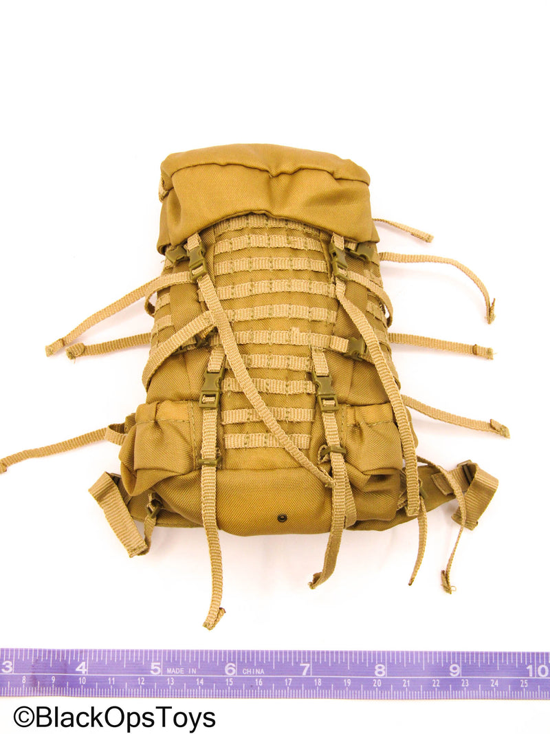 Load image into Gallery viewer, Tan MOLLE Backpack
