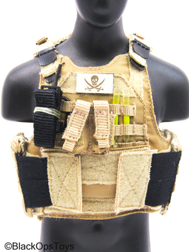 Tan MOLLE Body Armor Set