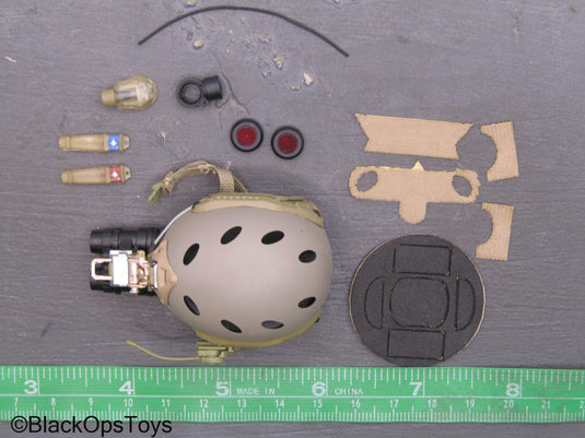 Soldier Story - Tan Helmet w/NVG Set