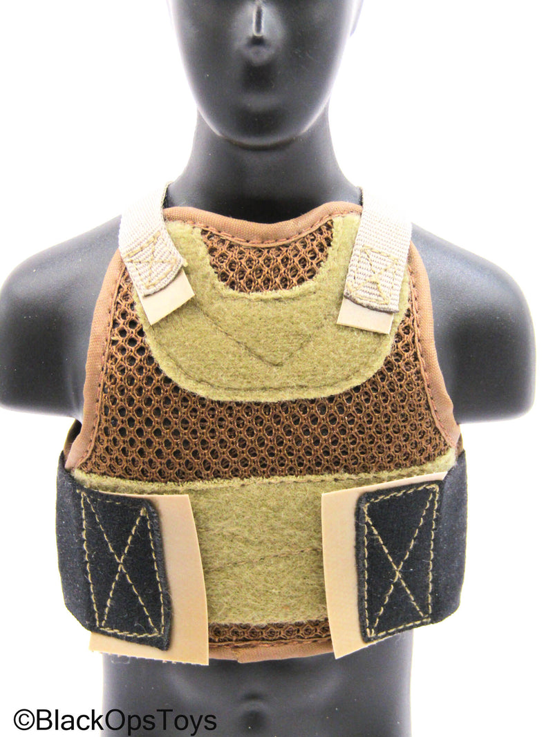 Load image into Gallery viewer, Brown Body Armor Vest
