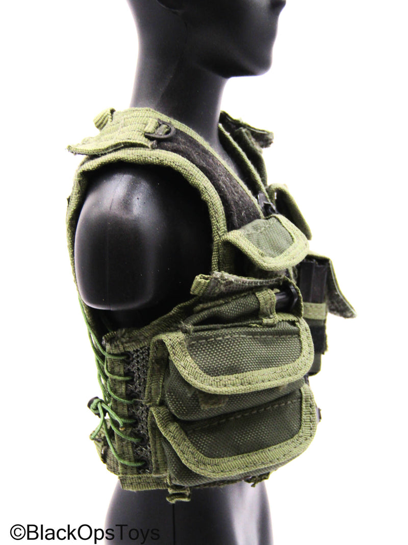 Load image into Gallery viewer, Green Combat Vest
