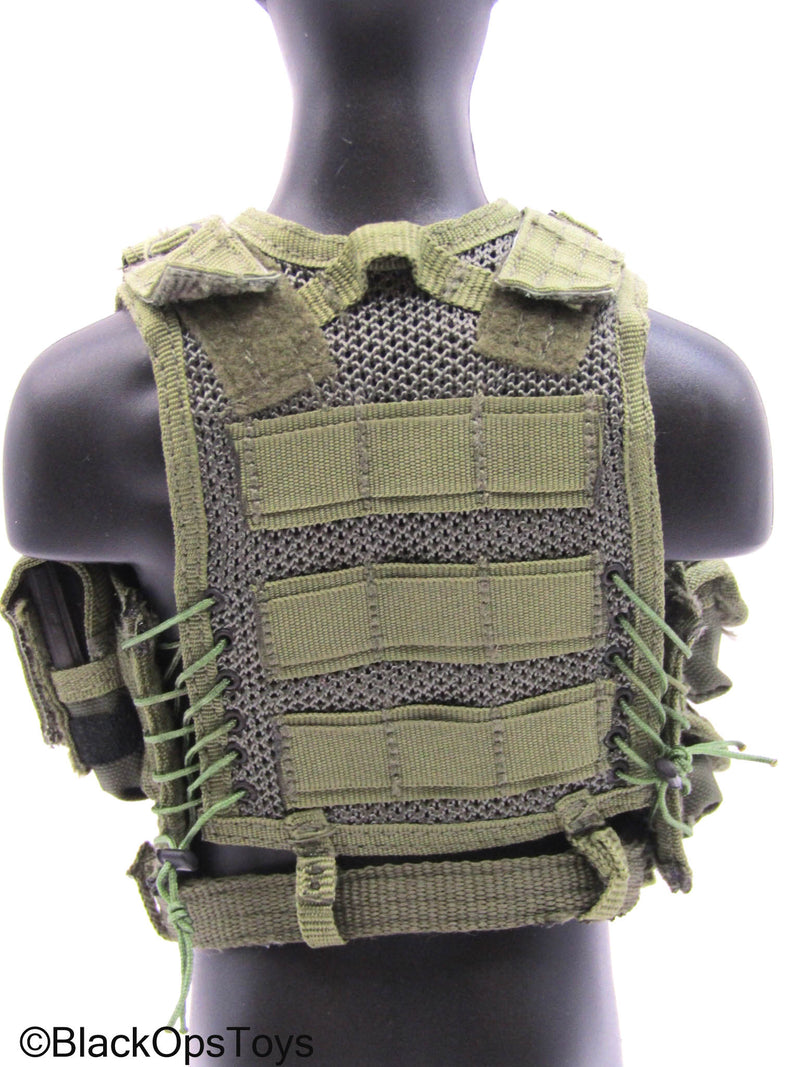 Load image into Gallery viewer, Green Combat Vest
