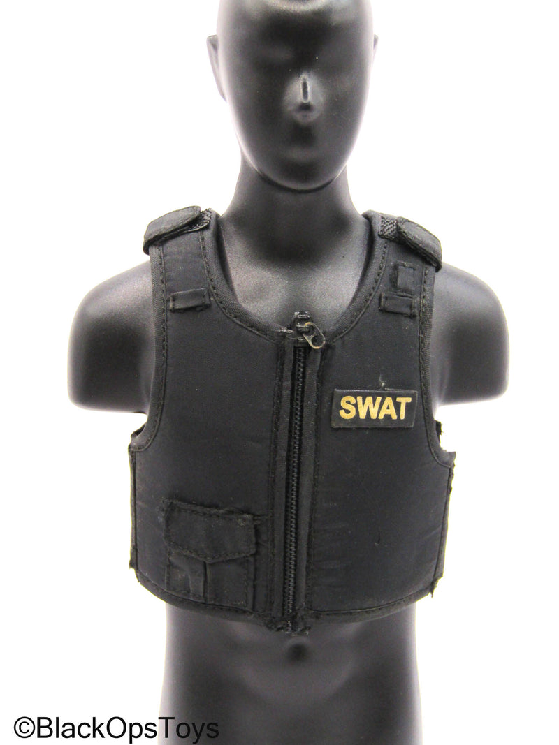 Load image into Gallery viewer, Black Police Body Armor Vest
