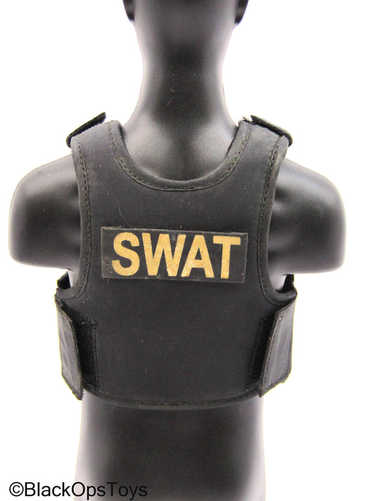 Black Police Body Armor Vest