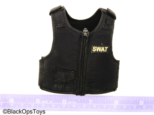 Black Police Body Armor Vest