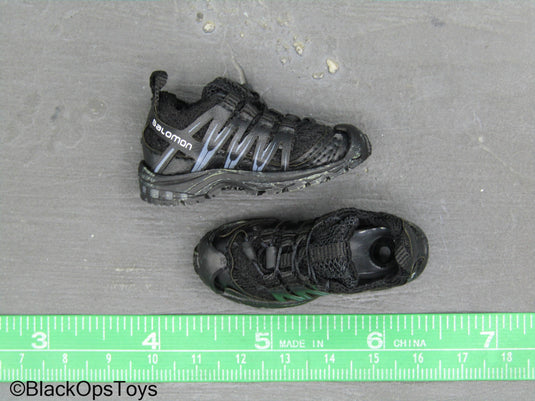 CBRN Assault Team - Black Combat Shoes (Peg Type)